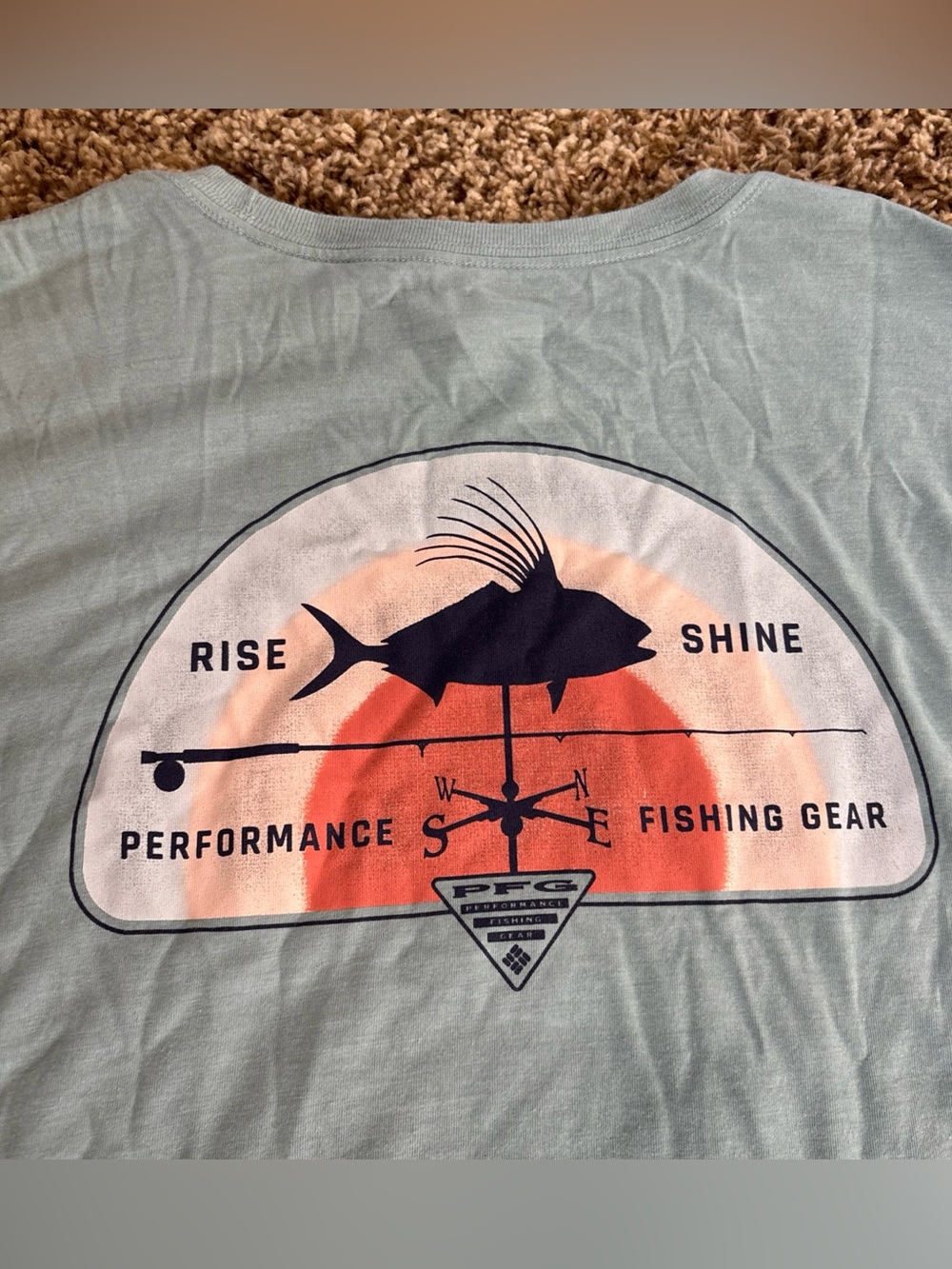 Men’s Columbia PFG Rise & Shine Fishing Gear Long Sleeve Shirt